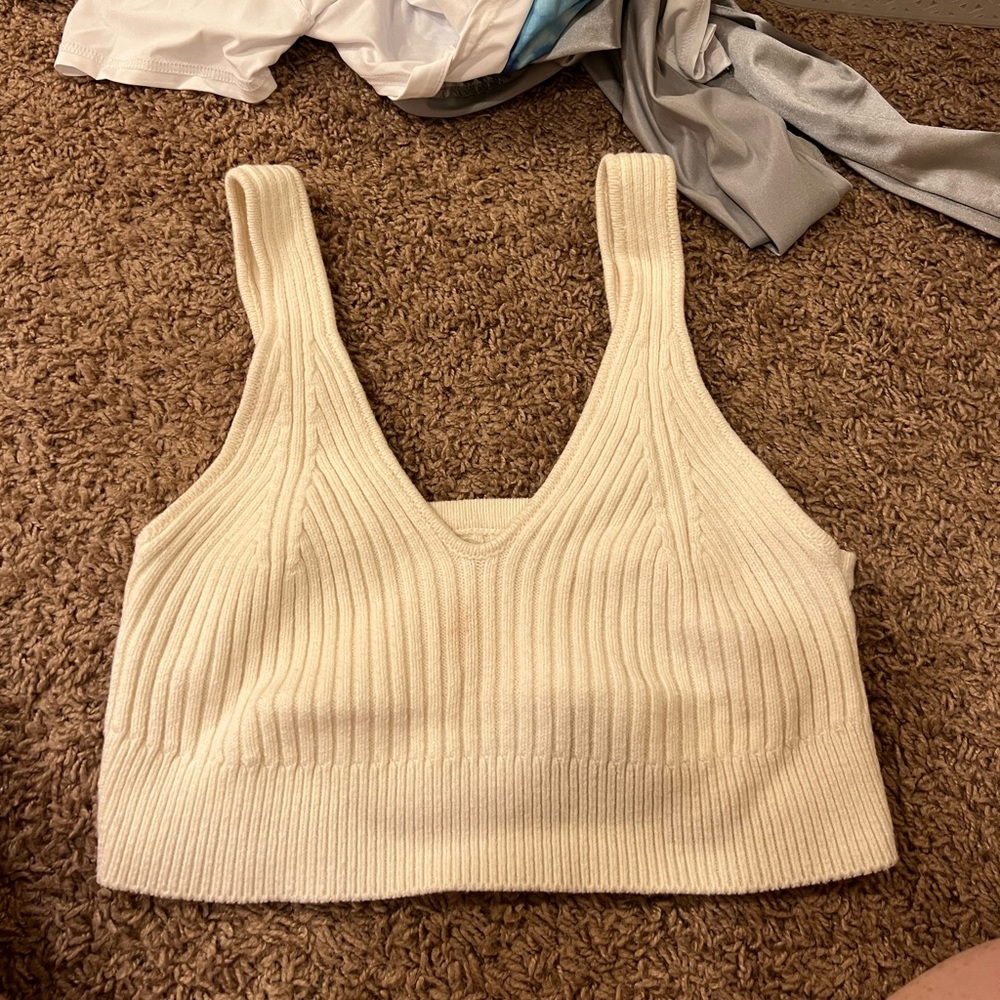 urban outfitters knit crop top